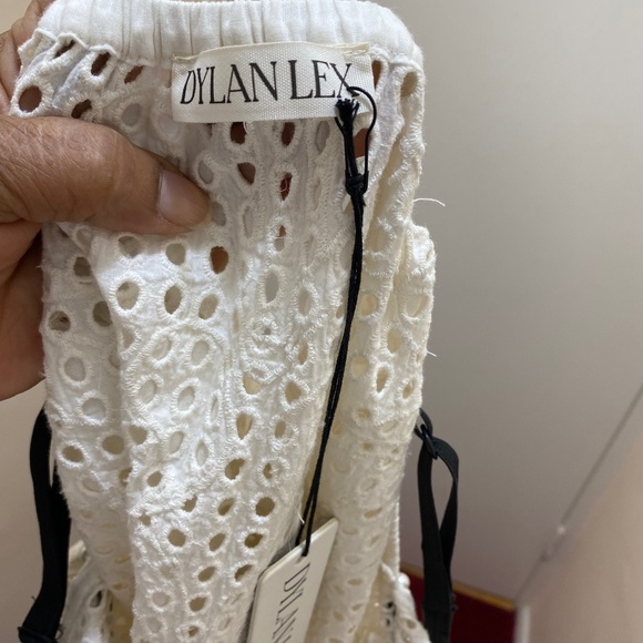 NWT Dylan Lex neutral square neck line midi length dress size US XL - Picture 5 of 11